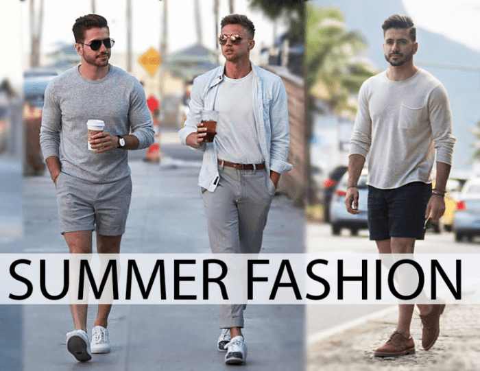 Big men summer fashion